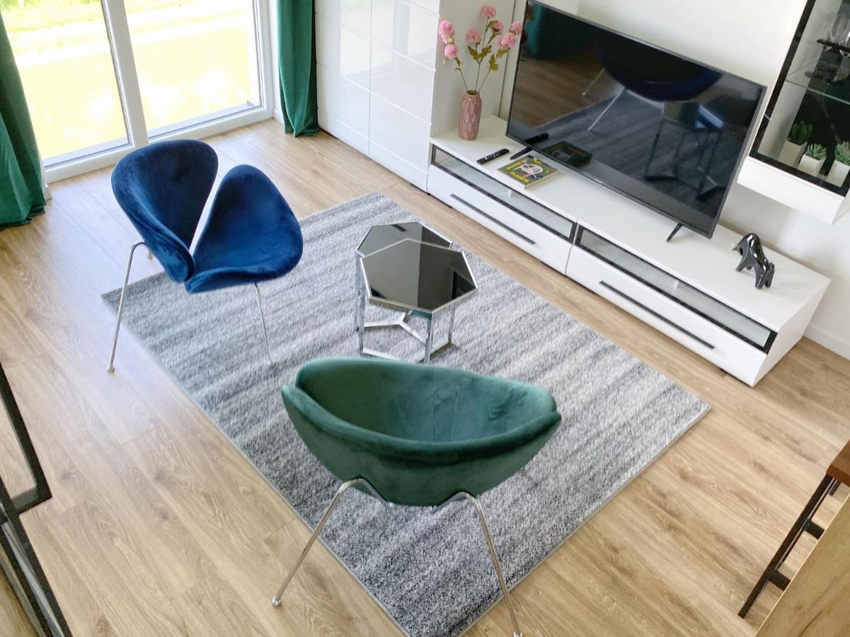 Capital Towers - Apartament Modern Z Widokiem Na Rzeke Rzeszow Luaran gambar